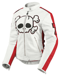 Crossbones Racer # 13 & #7 Leather Jackets