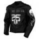 MEN&rsquo;S SKULL LEATHER JACKET