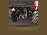 The true beauty of Big Red is it's four-wheel hydraulic disc braking system 