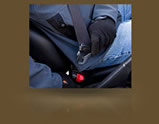 Emergency Locking Retractor (ELR) seat belts.