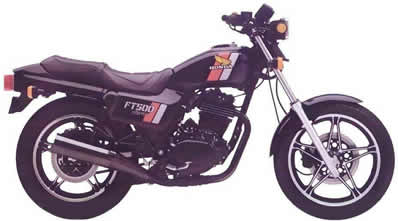 Honda FT500 Motorcycle OEM parts