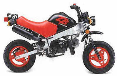Honda ZB50 Motorcycle OEM Parts