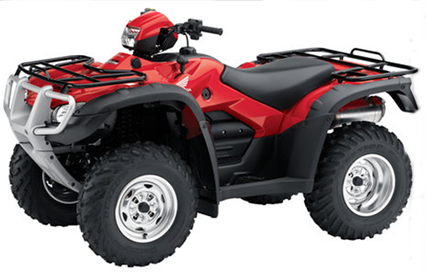 Honda Fourtrax Rubicon ATV Parts Diagrams