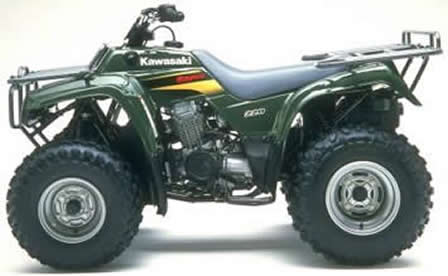 Kawasaki Bayou 220 ATV OEM Parts