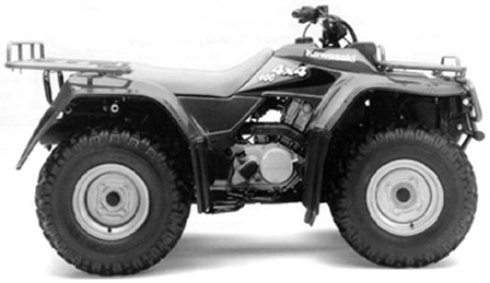 400 4x4 Parts *Kawasaki Bayou 400 4x4 ATV OEM Parts &