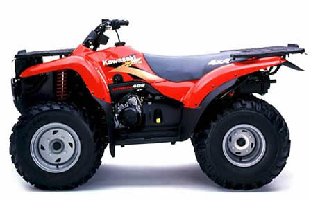 Kawasaki Prairie 400 4x4 ATV OEM Parts