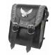 GRAY THUNDER STUDDED SISSY BAR BAG