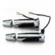 CHROME HEATED GRIPS WITH GL LOGO