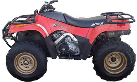 Arctic Cat Bearcat 2x4 ATV OEM Parts