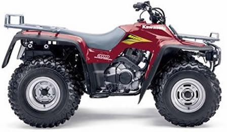 Kawasaki Bayou 300 ATV OEM parts