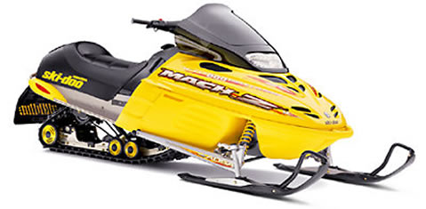 Ski-Doo Mach Z Snowmobile OEM Parts