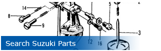 Suzuki ATV OEM Parts Diagrams