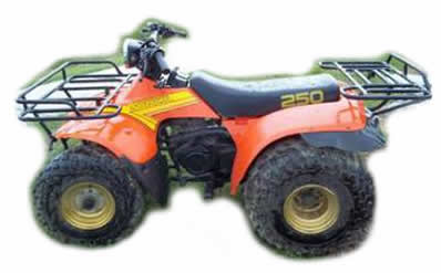 Suzuki LT250EF ATV OEM Parts