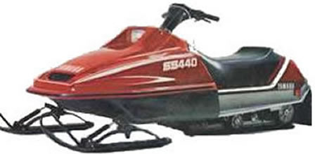 Yamaha SS 440 Snowmobile OEM Parts