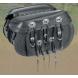 LEATHER KING SIZE BRAIDED SADDLEBAGS